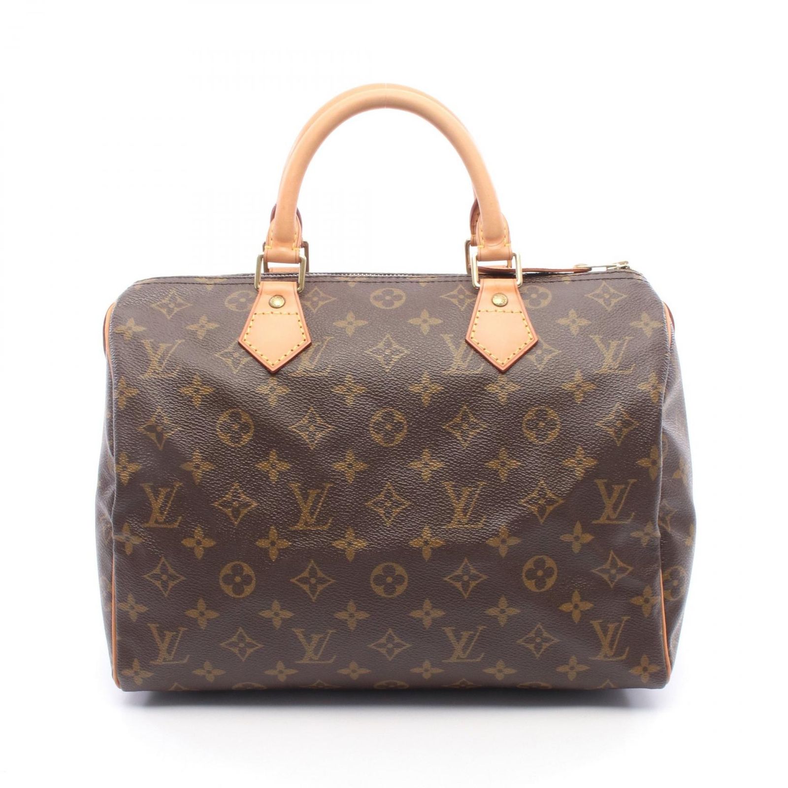 ルイ・ヴィトン LOUIS VUITTON ハンドバッグ スピーディ30 M41526 PVCコーティングキャンバス レザー スピーディ30 レディース Used A