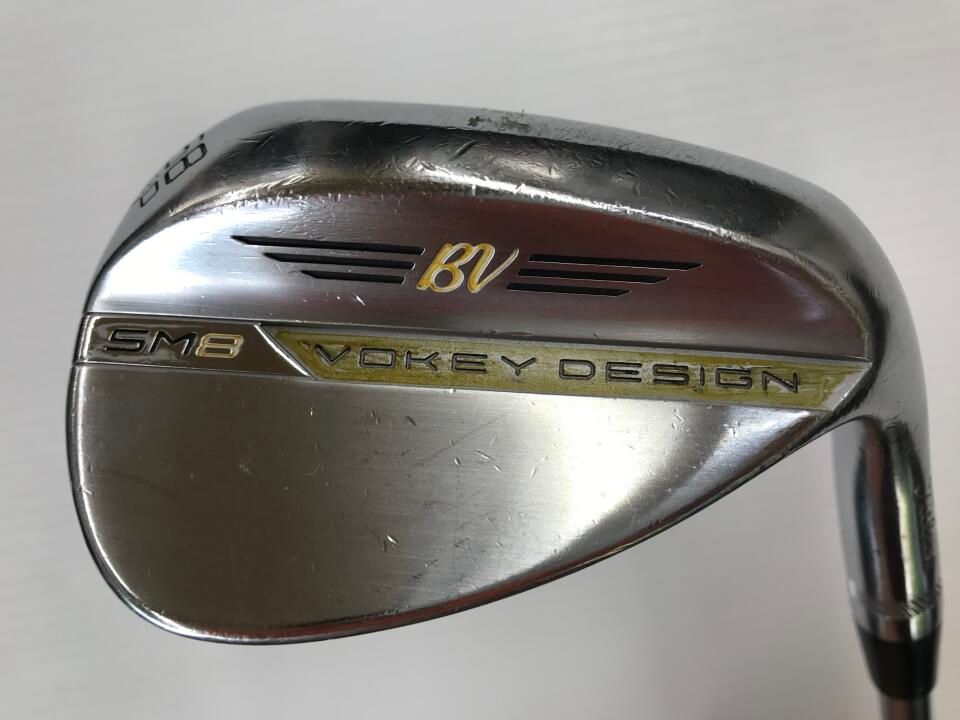タイトリスト　ボーケイ SM8 ツアークローム　58度　ダイナミックゴールド　WEDGEフレックス　ウェッジ　中古【最短即日発送】
