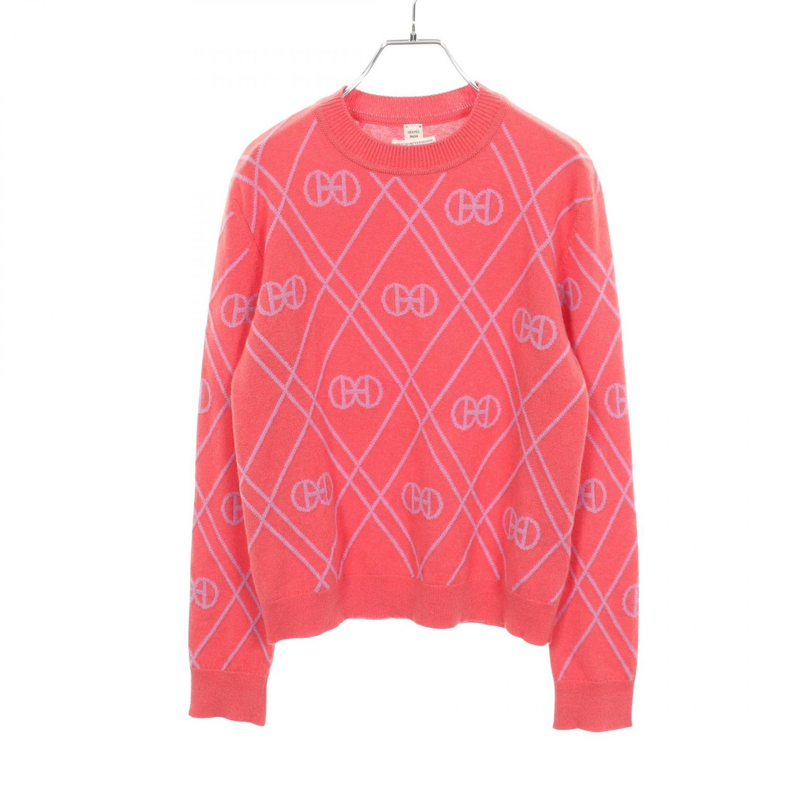 エルメス HERMES ニット Hロンド クルーネック 2E2632DT カシミヤ セーター レディース Used B 57,480円