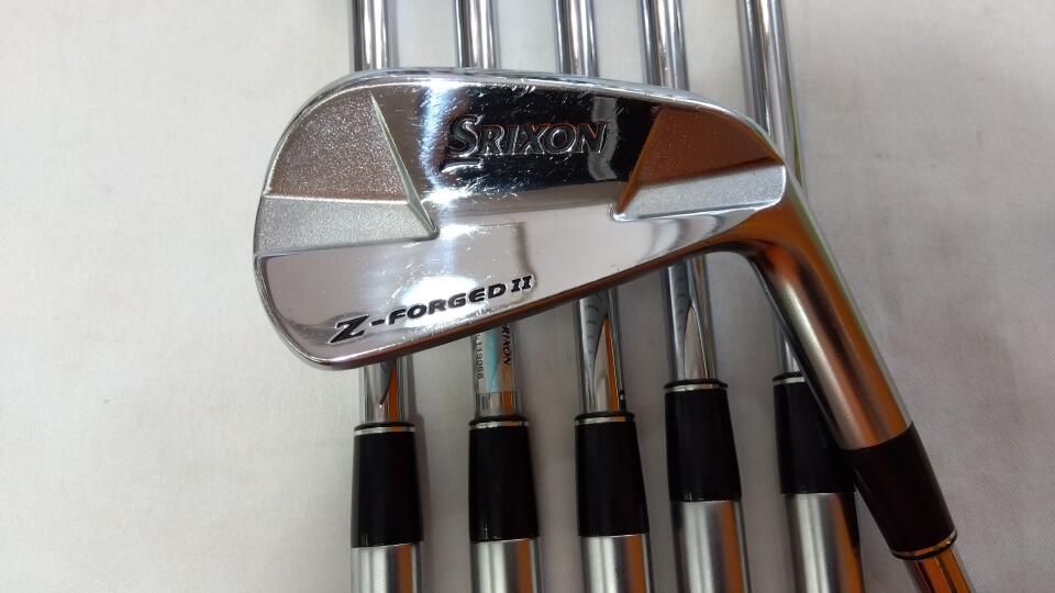 ダンロップ　SRIXON Z-FORGED 2　ダイナミックゴールド D.S.T.(NEWデザイン)　S200フレックス　アイアンセット　中古　ゴルフドゥ！松前R56店【最短即日発送】