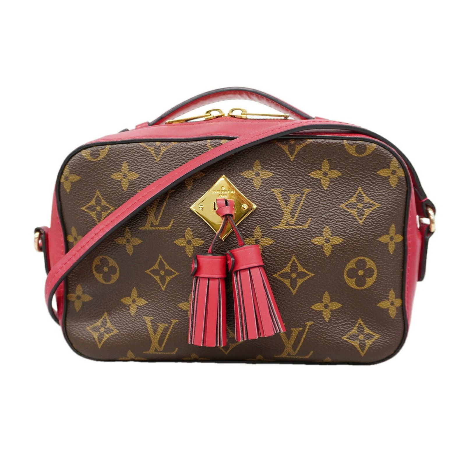 ルイ・ヴィトン(Louis Vuitton) ルイ・ヴィトン ショルダーバッグ モノグラム サントンジュ M43557 ブラウン フリージアレディース