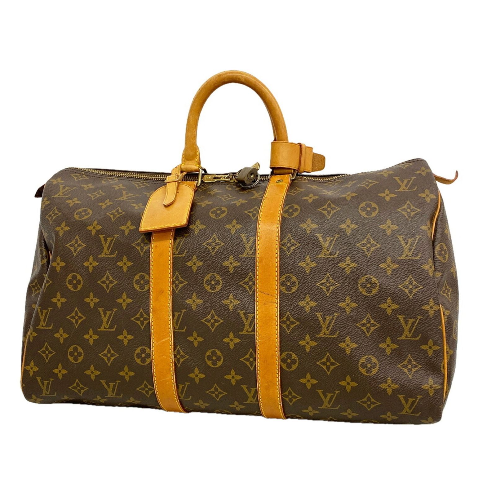 ルイ・ヴィトン(Louis Vuitton) ルイ・ヴィトン バッグ・ボストンバッグ モノグラム キーポル45 M41428 ブラウンメンズ レディース