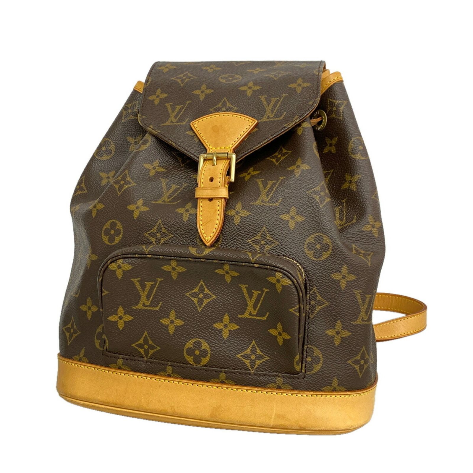 ルイ・ヴィトン(Louis Vuitton) ルイ・ヴィトン リュック・デイパック モノグラム モンスリMM M51136 ブラウンレディース
