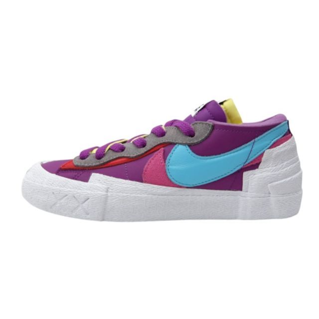 NIKE 2021 BLAZER LOW SACAI KWAS PURPLE DUSK サイズ23.5cm DM7901-500 ナイキ ブレザー ロー サカイ カウズ パープルダスク スニーカー 大名店 7,040円