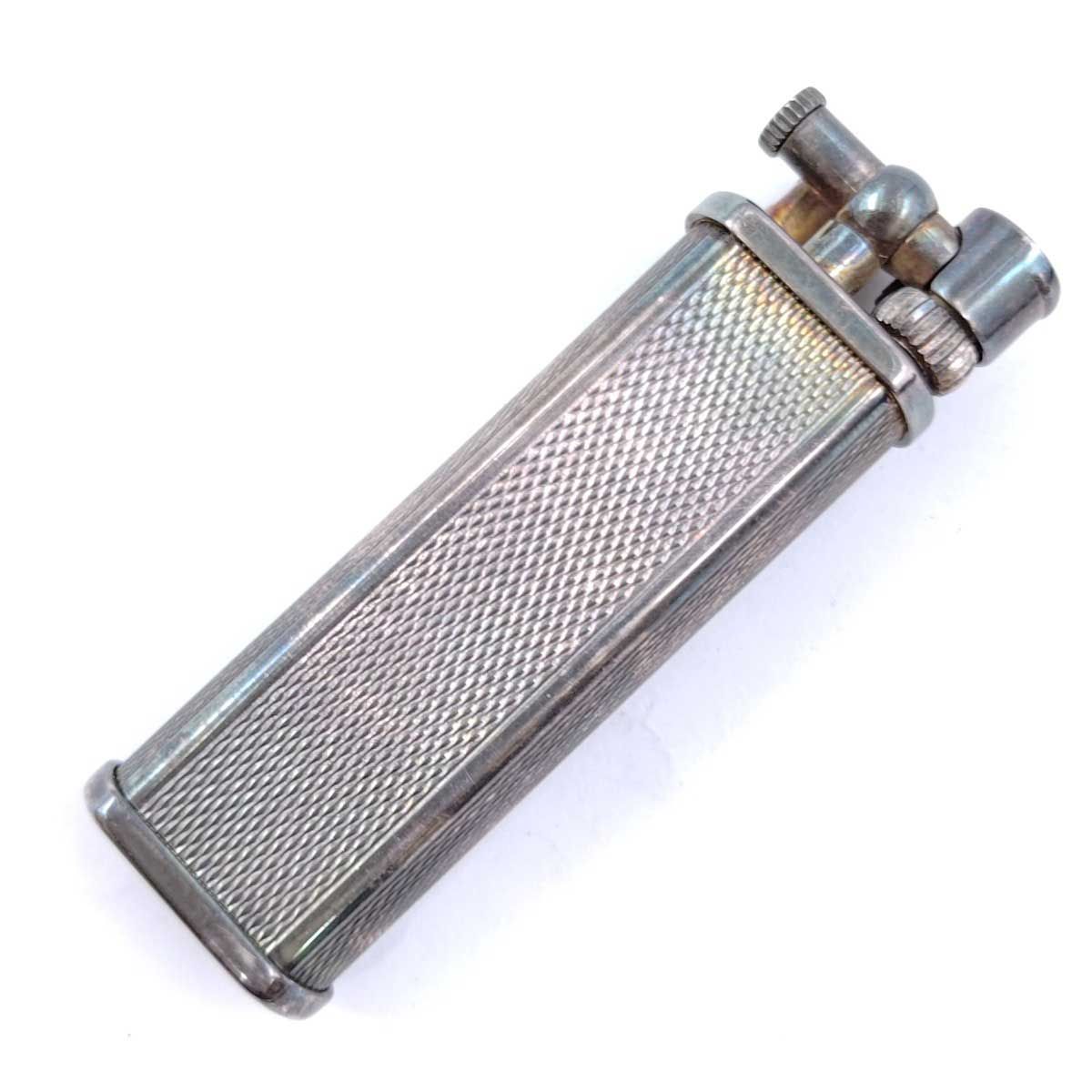 dunhill ダンヒル SYLPHIDE シルフィード ハンマー式ライター ガスライター シルバーカラー