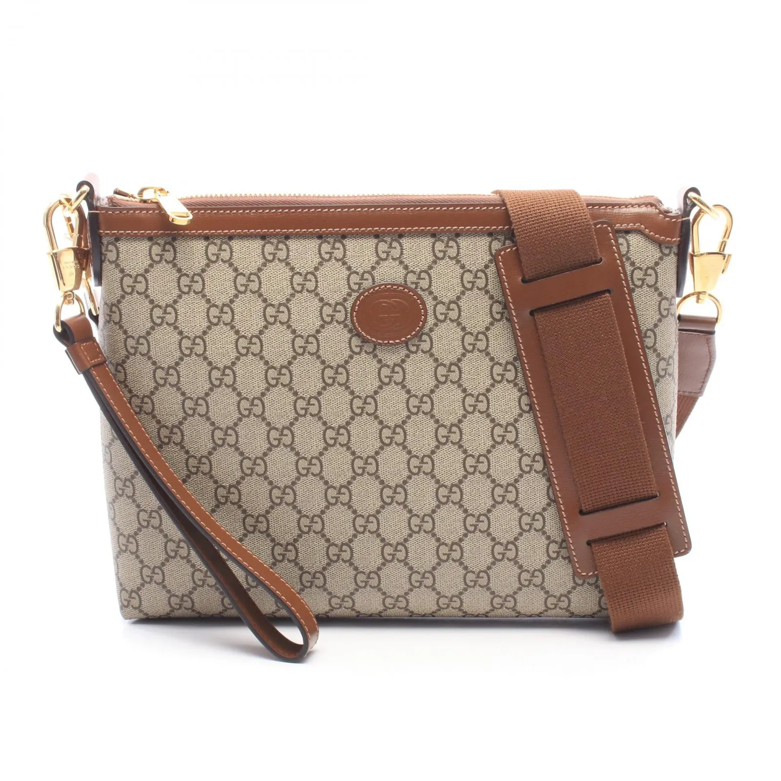GUCCI グッチ インターロッキングG GGスプリーム ショルダーバッグ 