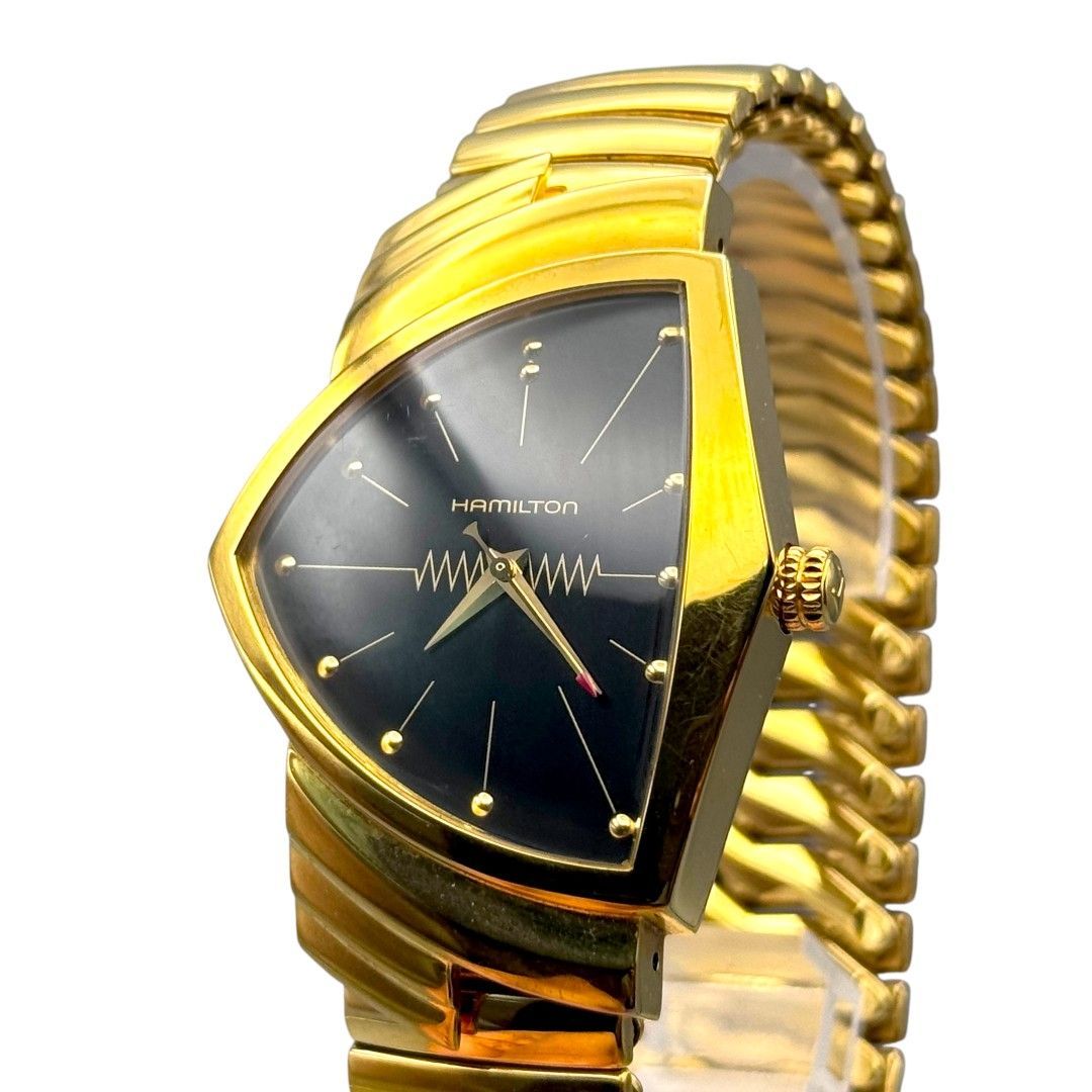 Hamilton Hamilton H243010 Ventura Mens Gold Black