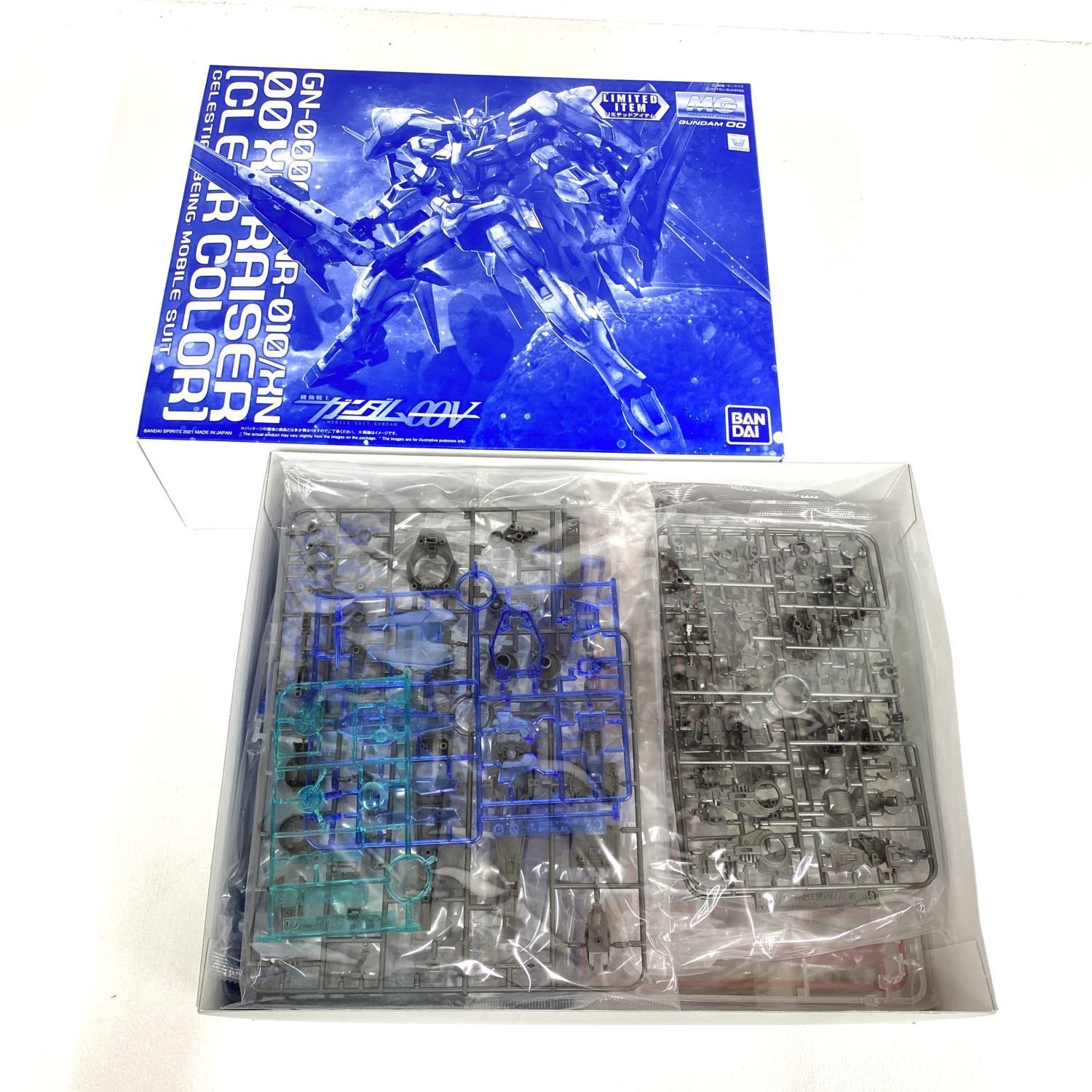 【★加古川物流】内袋未開封 1/100 MG ダブルオーザンライザー クリアカラー 機動戦士ガンダムOOV：【714】 7,500円