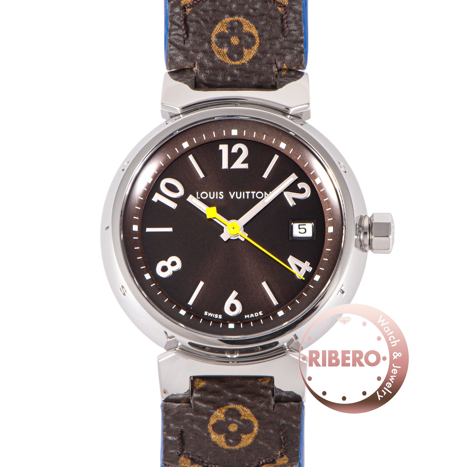 LOUIS VUITTON ルイ・ヴィトン タンブール Q1211 ステンレススチール【中古】