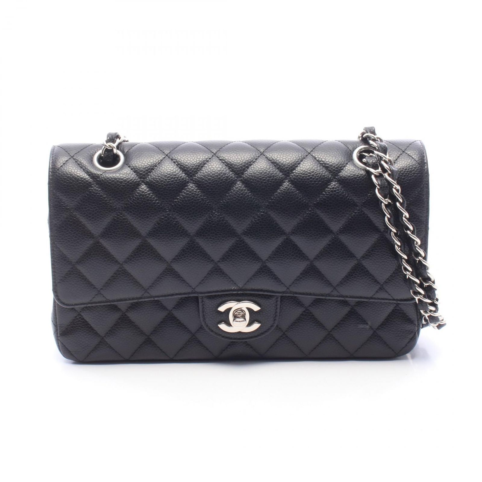 CHANEL シャネル マトラッセ Wフラップ ショルダーバッグ