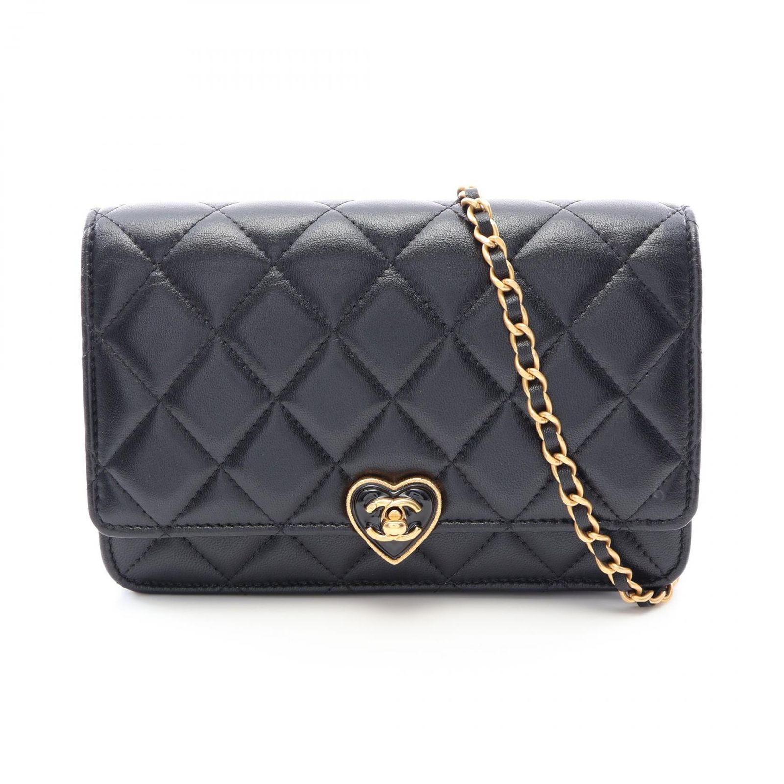 CHANEL シャネル マトラッセ ハートロック ショルダーバッグ