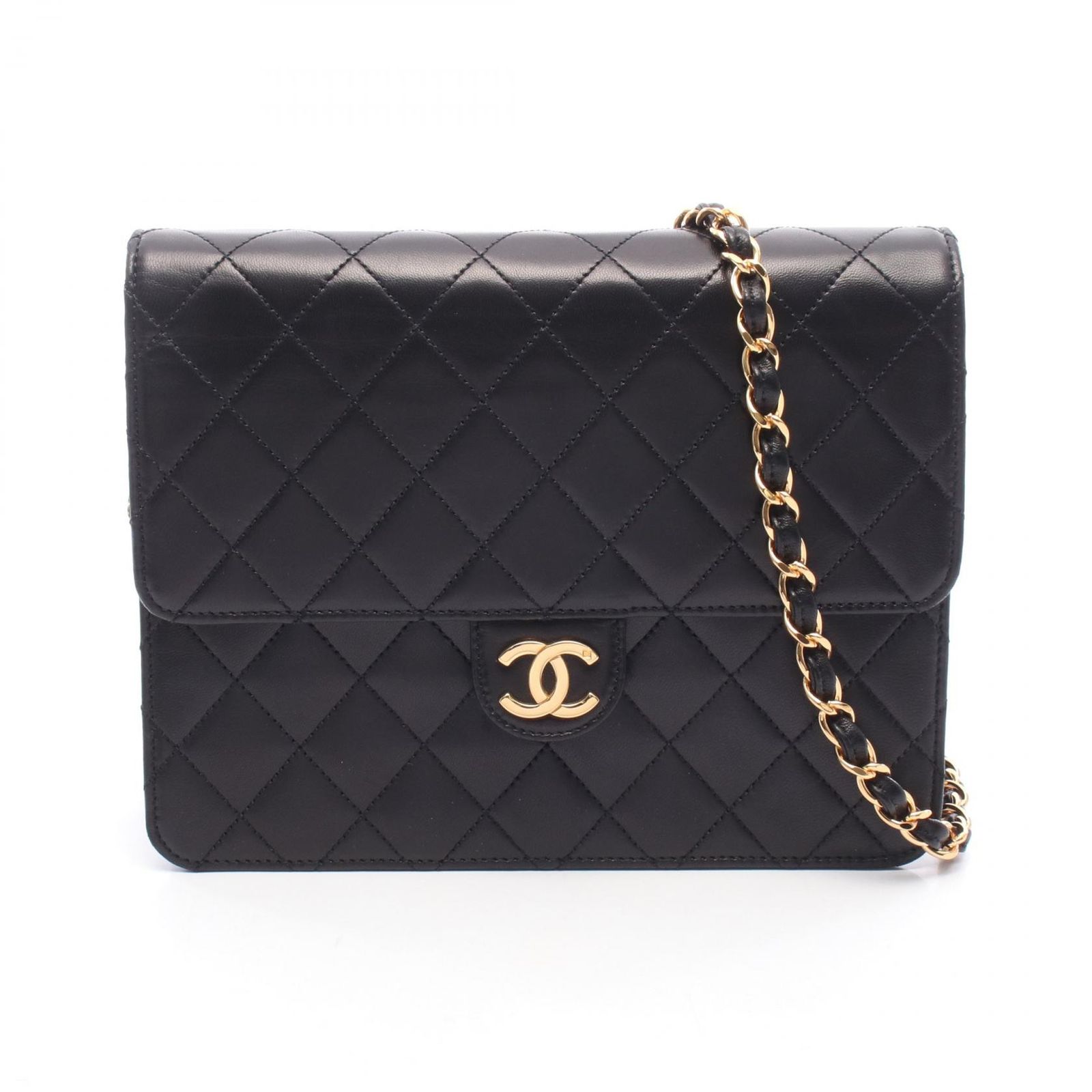 CHANEL シャネル マトラッセ シングルフラップ ショルダーバッグ