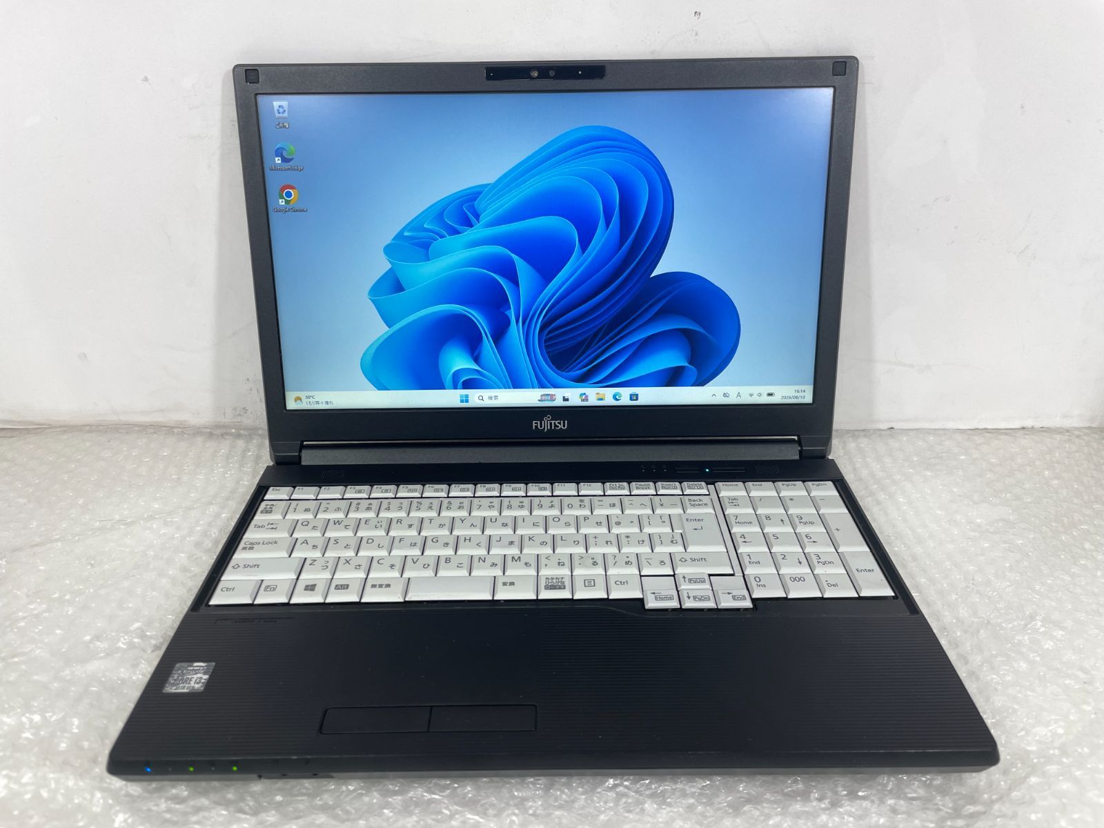 富士通 FUJITSU LIFEBOOK A5510/DX i3-10110U/8GB/500GB HDD/Windows11 Pro/15.6型HD バッテリー消耗