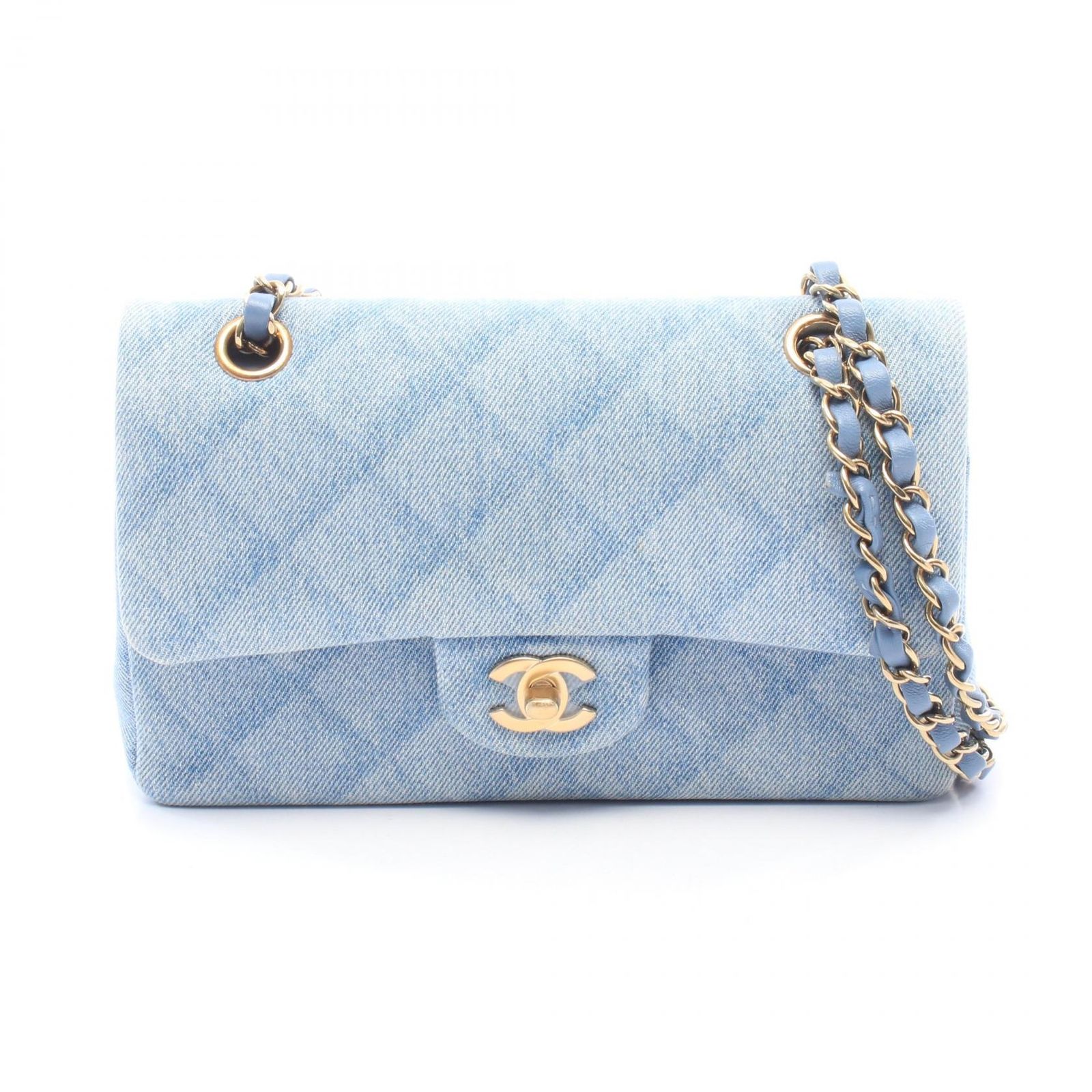 CHANEL シャネル マトラッセ Wフラップ ショルダーバッグ