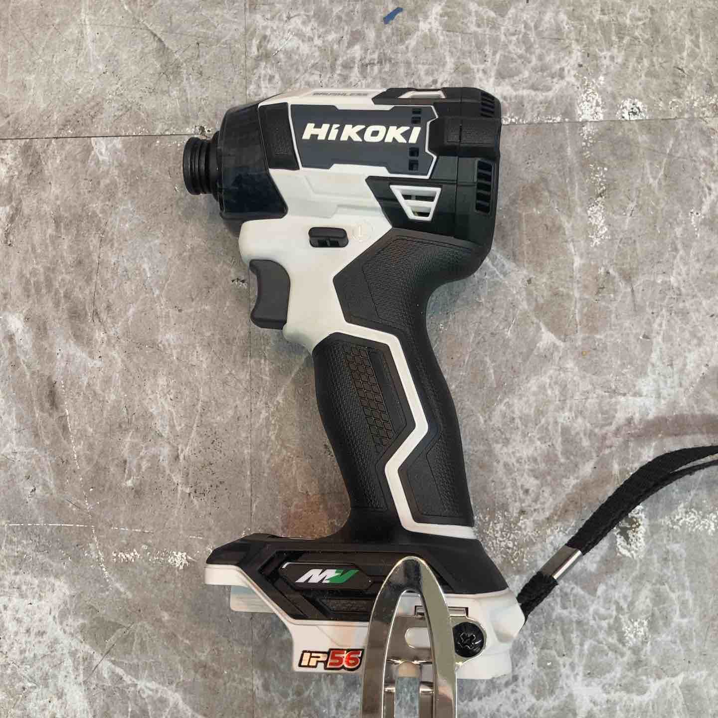 【美品】ハイコーキ(HIKOKI ※旧:日立工機) インパクトドライバー WH36DD(NN) FW(限定色フロスティホワイト)【八潮店】