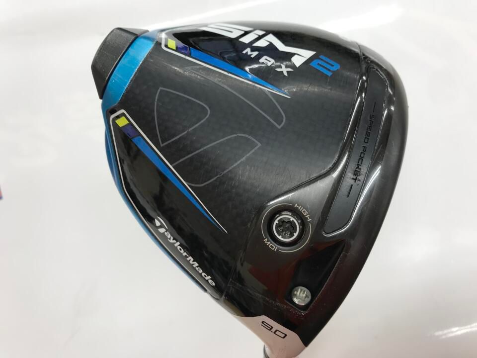 テーラーメイド SIM2 MAX 9.0度 TENSEI BLUE TM50(SIM2) Sフレックス ドライバー 中古 ゴルフドゥ!柏店【最短即日発送】