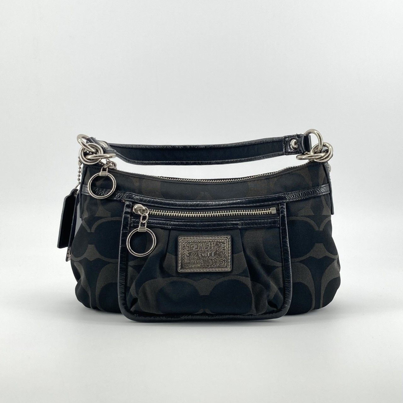 COACH（コーチ） ポピーシグネチャー 2way ワンショルダー キャンバス