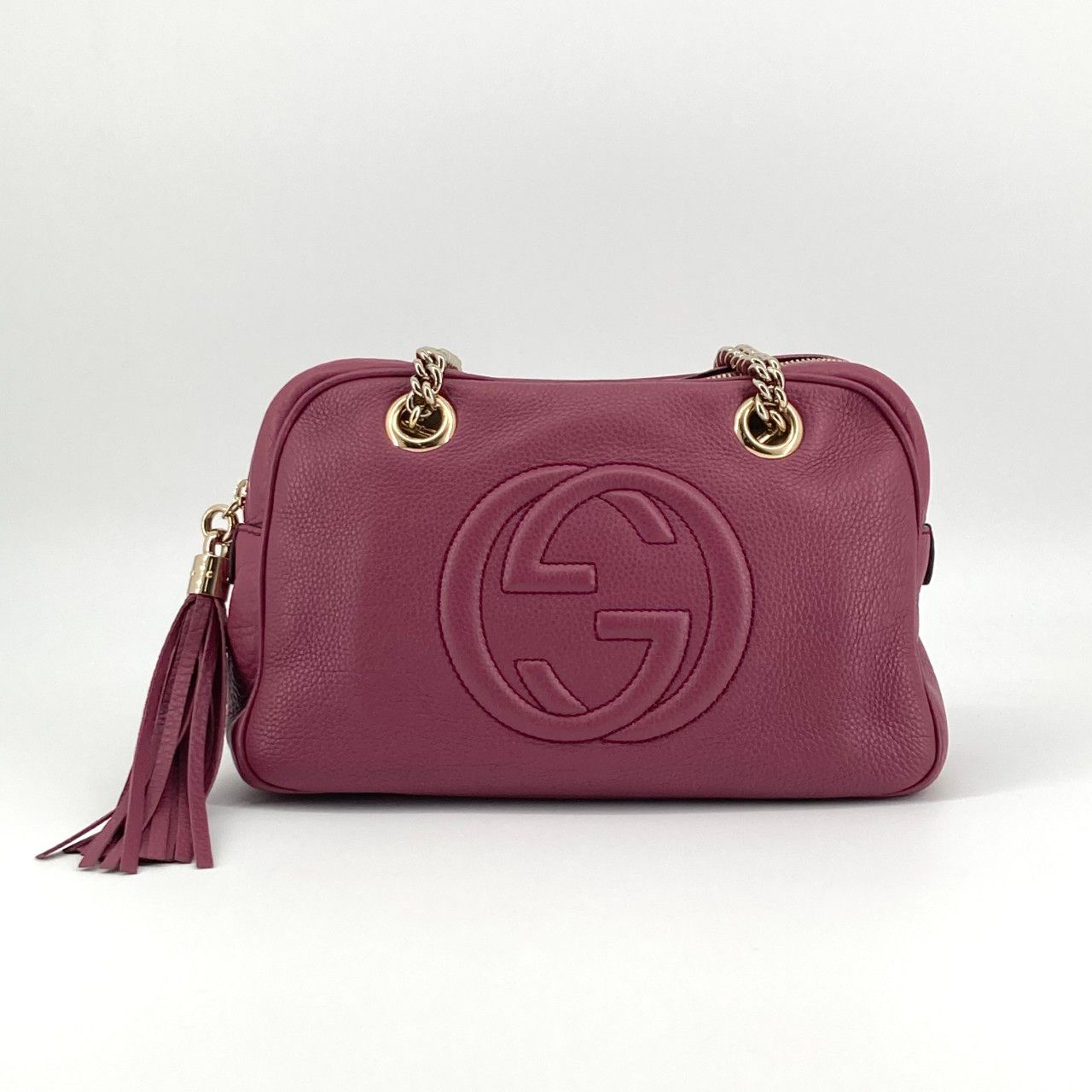 GUCCI（グッチ） ソーホー ダブルチェーン 308983 ショルダーバッグ パープル 52,800円