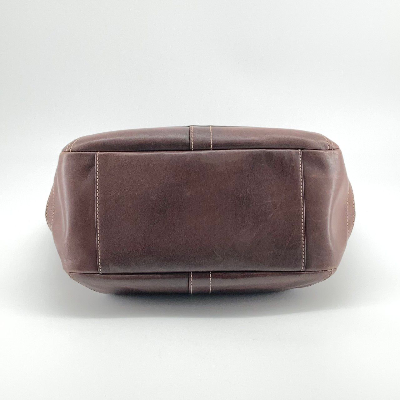COACH　エルゴ　トートバッグ　ブラウン　レザー　11285 COACH（コーチ） エルゴ レザー 11285 トートバッグ ブラウン - メルカリ