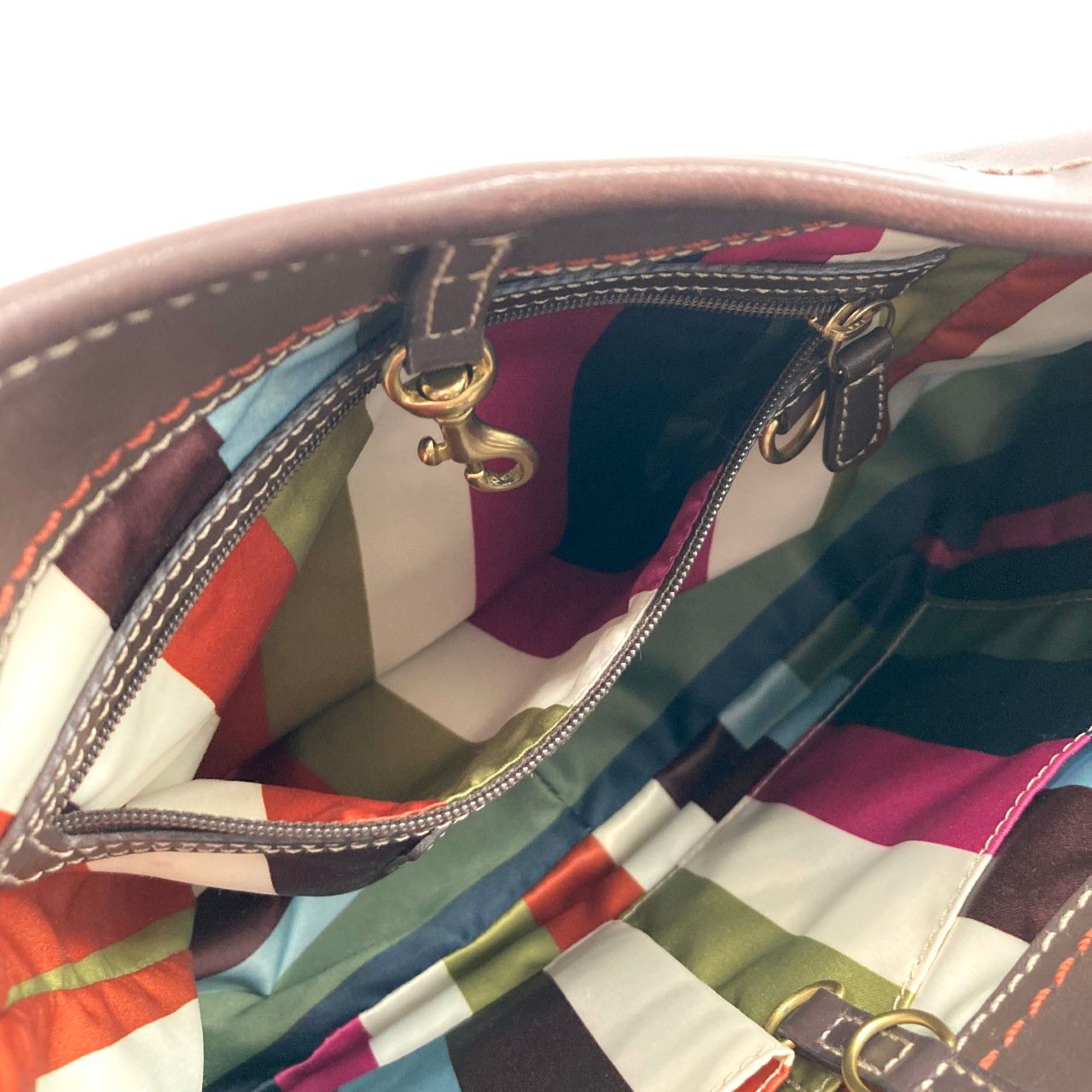 COACH（コーチ） エルゴ レザー 11285 トートバッグ ブラウン - メルカリ