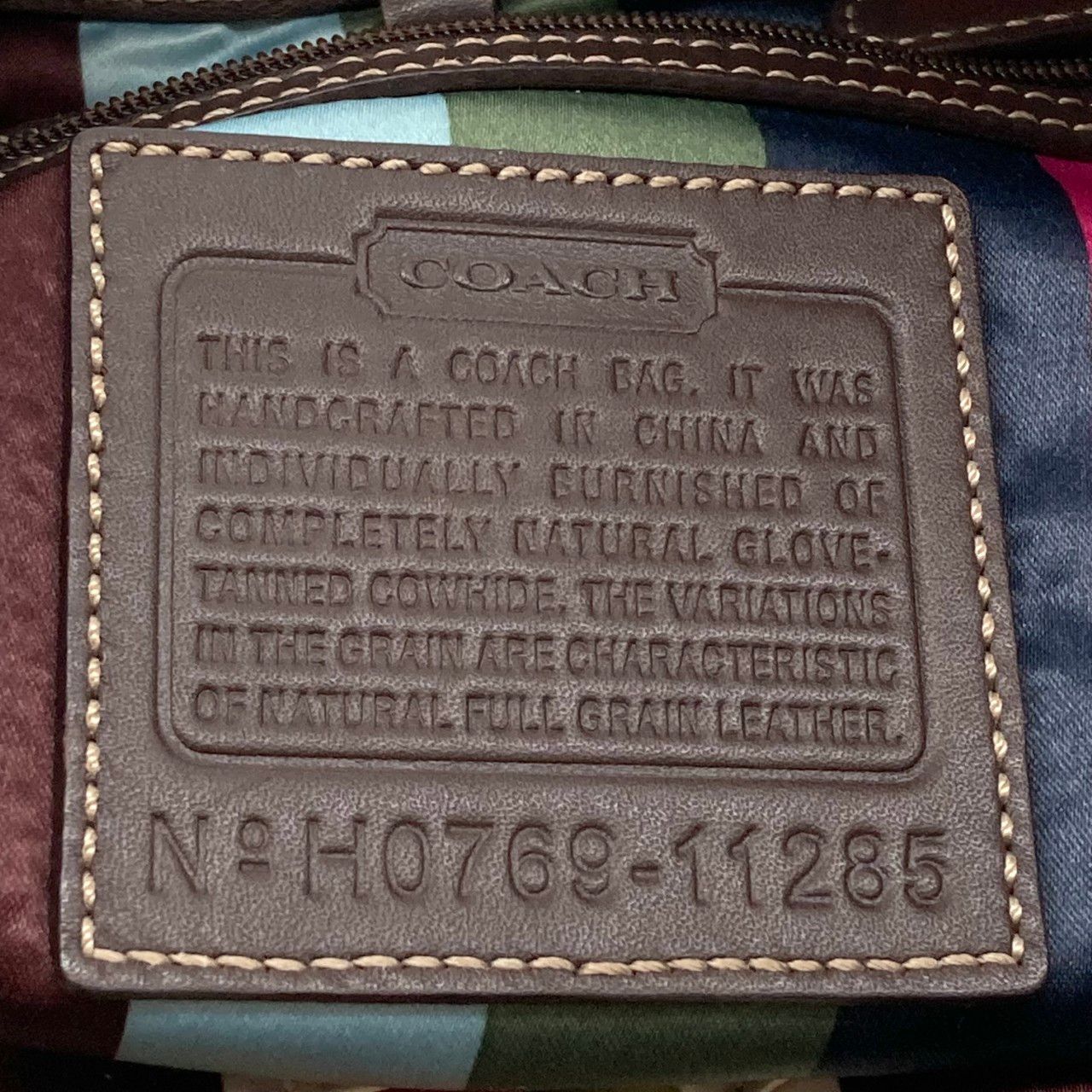 COACH（コーチ） エルゴ レザー 11285 トートバッグ ブラウン - メルカリ