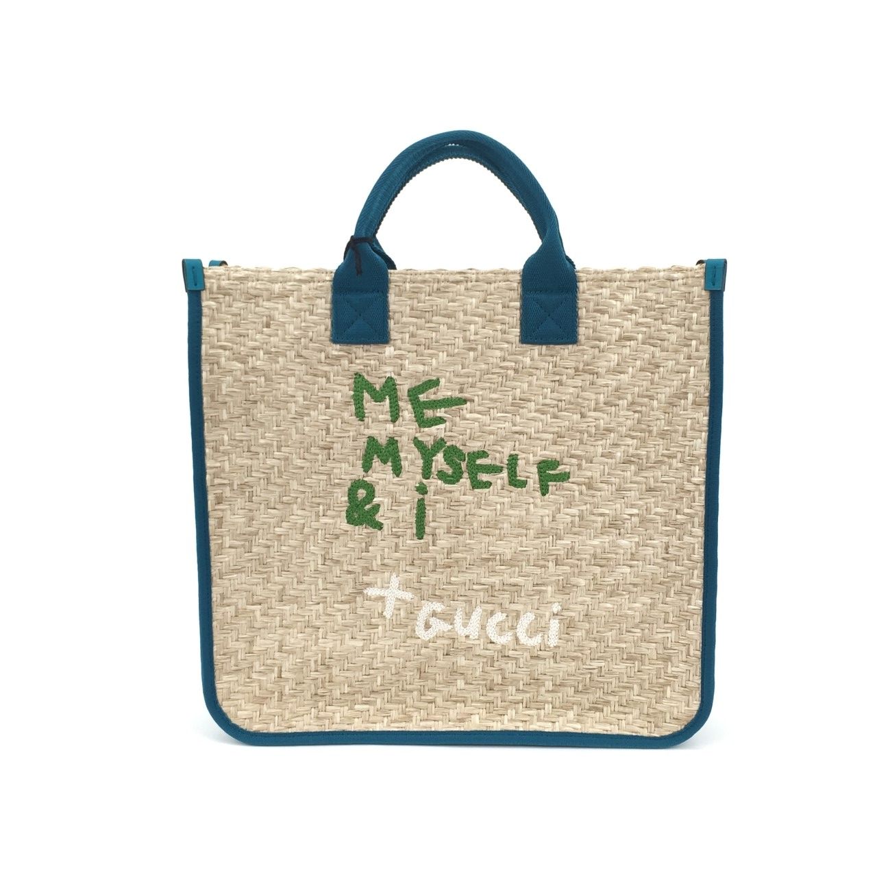 GUCCI（グッチ） チルドレンズ ストロー 605831 トートバッグ ブルー 35,035円