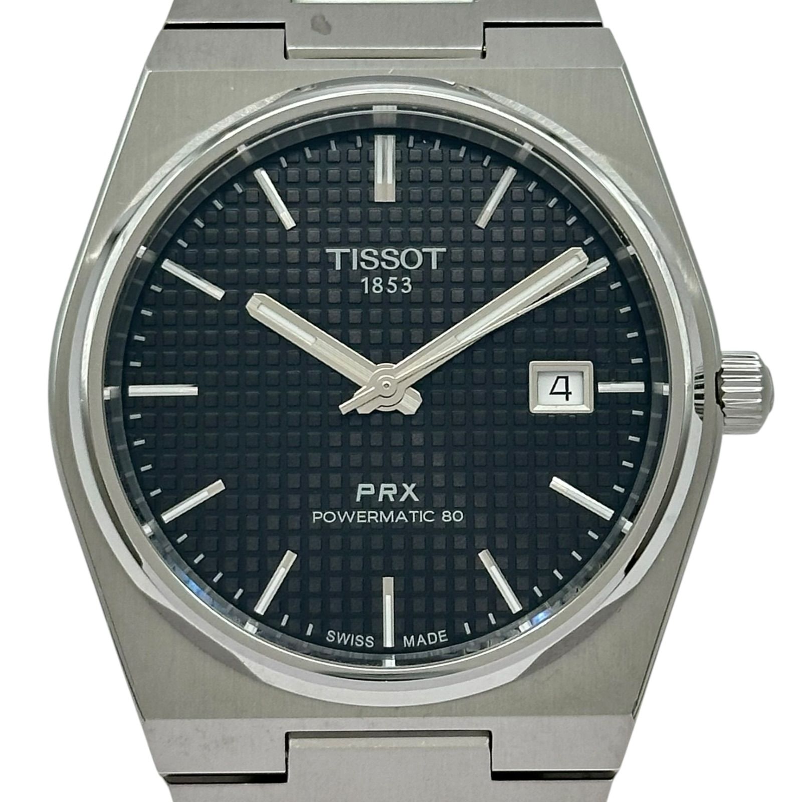 ティソ TISSOT PRX パワーマティック80 40ｍｍ T137.407.11.051.00 ブラック ステンレススチール 自動巻き メンズ 腕時計