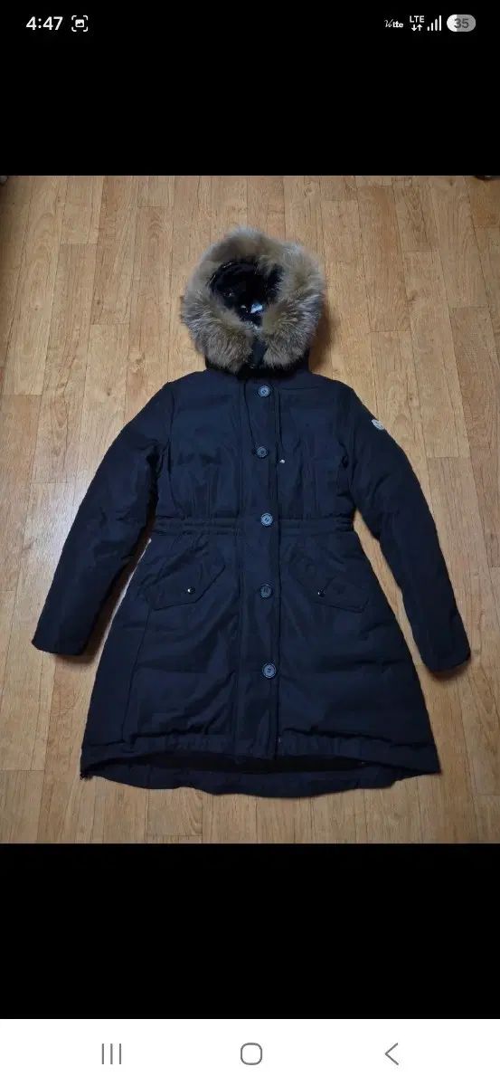 (デパート 正規品/ほぼ新品) MONCLER(モンクレール) レディース 빵빵한 グース ブラック ダウンジャケット ロング丈 ブランド サイズ 3 55サイズ 144,333円