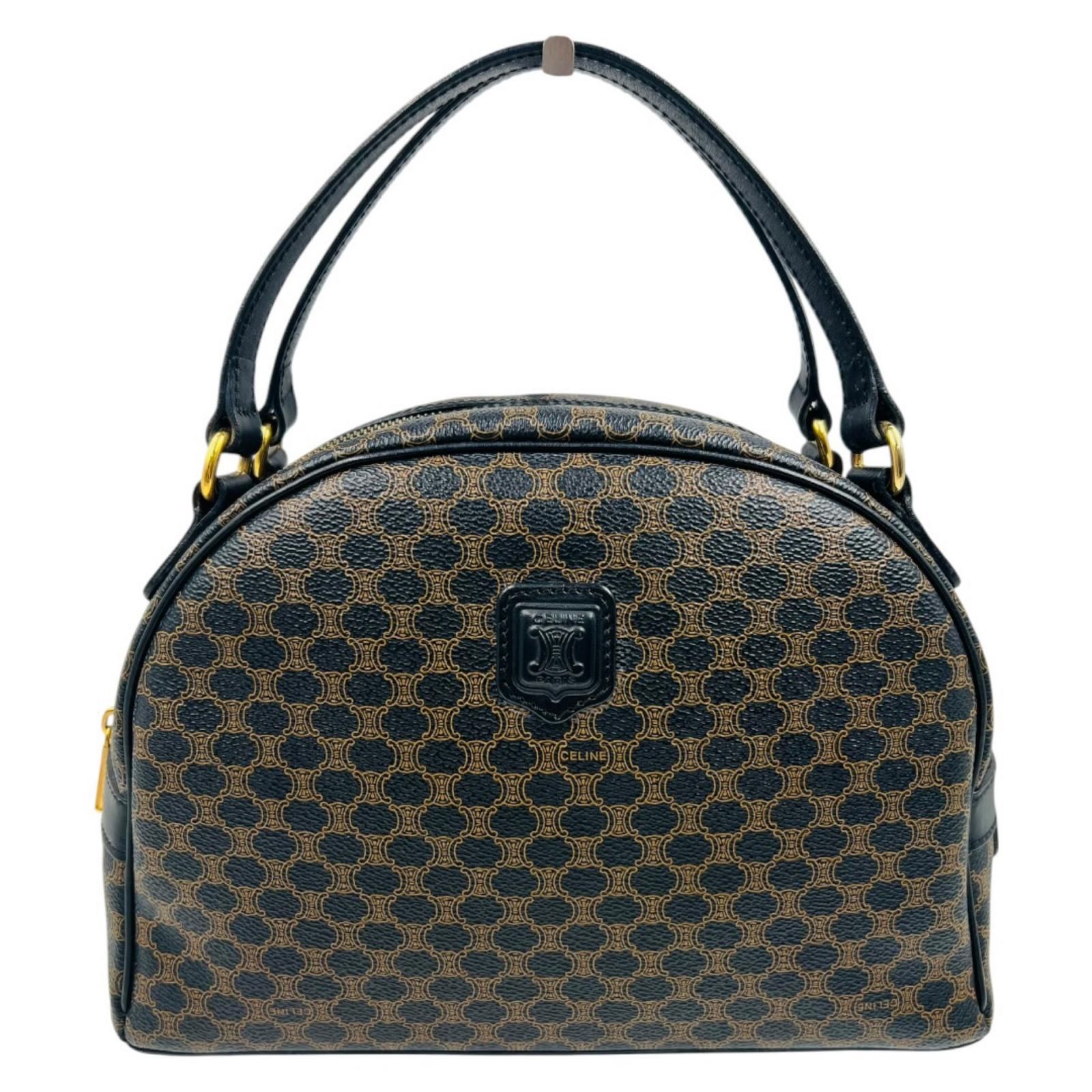 セリーヌ CELINE マカダム ドーム型 ハンドバッグ MC98/1