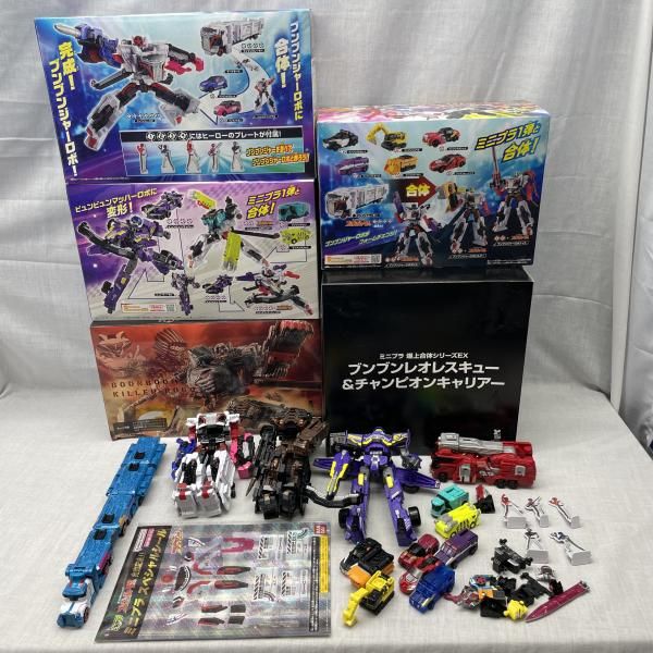 【中古】組立済)爆上戦隊ブンブンジャー ミニプラロボセット[91]