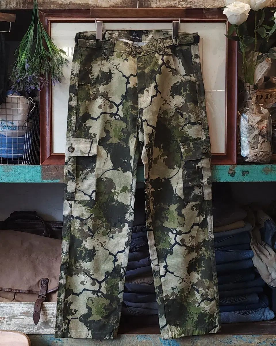 リアルツリー カモパンツ ハンティングパンツ ミリタリー カーゴパンツ 34 9,930円