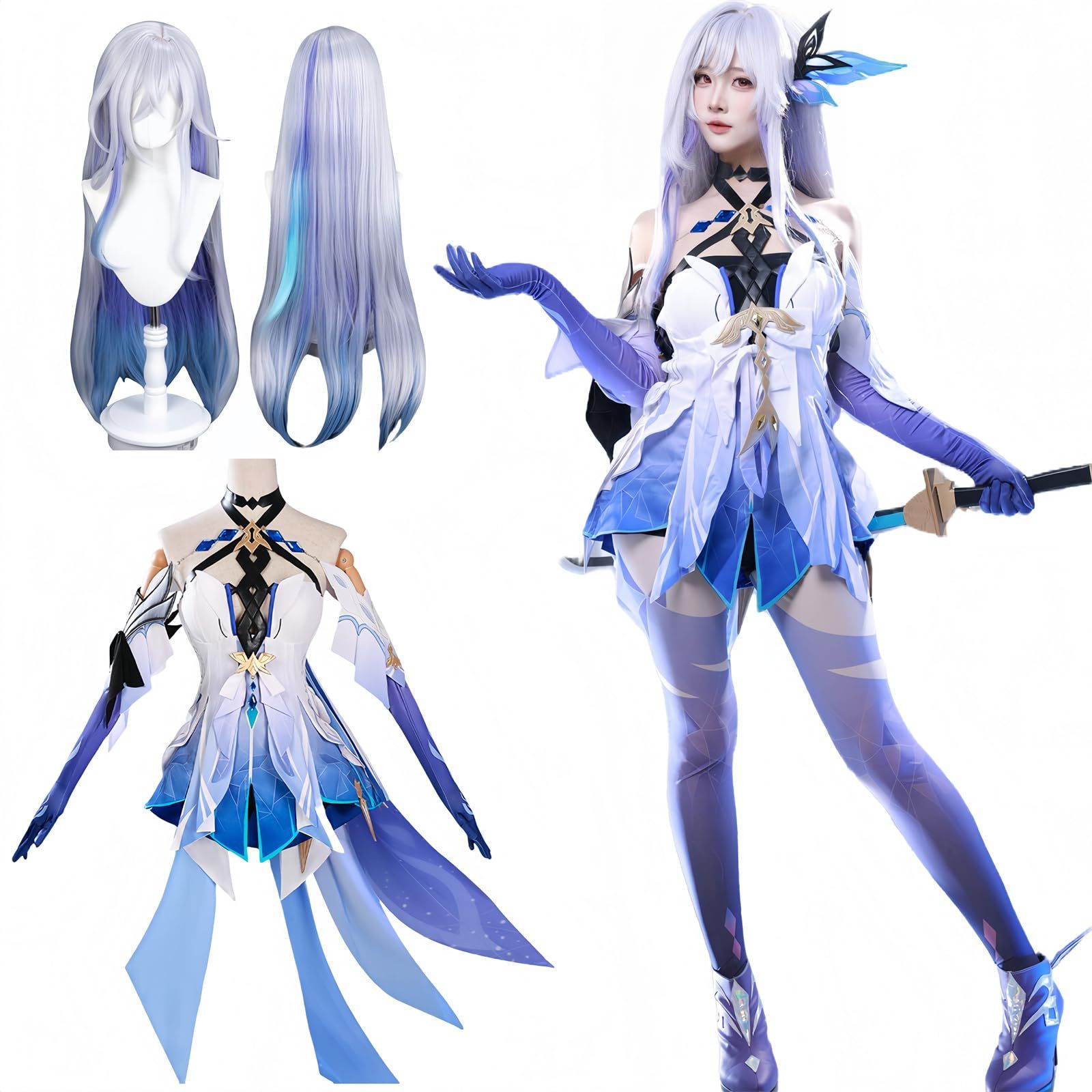 [NOKIJP] 原神 コスプレ スカーク コスプレ衣装 すかーく コスプレ 新しいタイプ タルタリアの師匠 げんしん Genshin impact (スカーク, 3XL) 15,501円