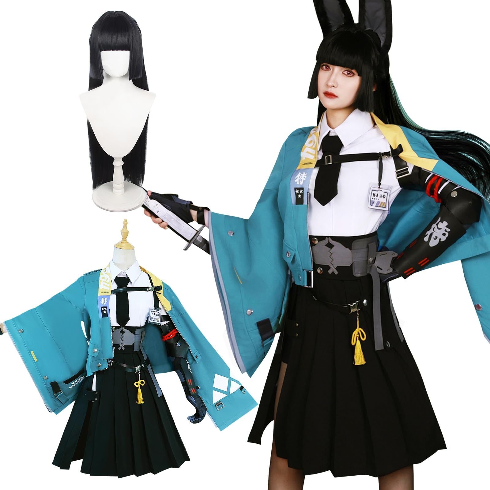 [NOKIJP] ゼンゼロ コスプレ 星見雅 コスプレ衣装 ほしみみやび コスプレ衣装 ゼンレスゾーンゼロ 大人用 文化祭 イベント 仮装 ゼインゼロ ZZZ ゼンゼロ（星見雅、M）