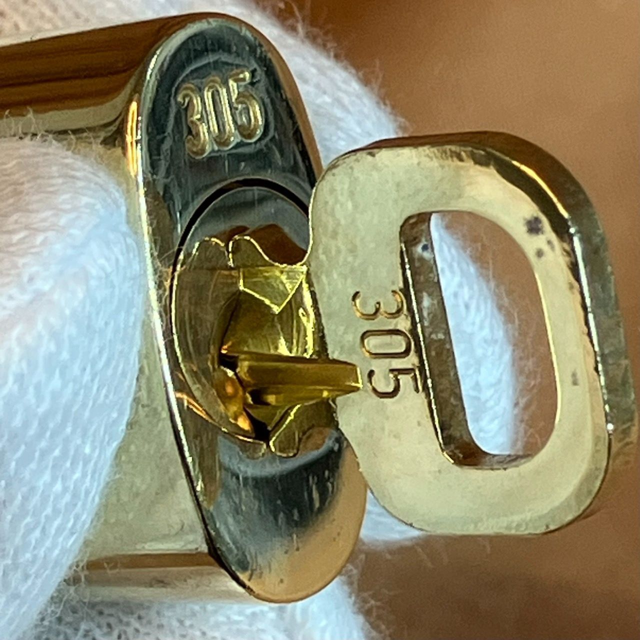 LOUIS VUITTON ルイヴィトン パドロック カデナ 南京錠 鍵付き 301 305