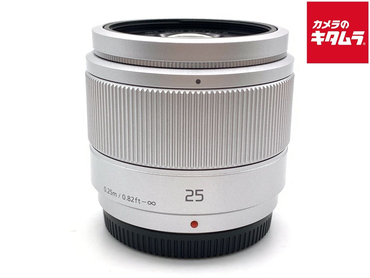 【中古】 【良品】 パナソニック LUMIX G 25mm F1.7 ASPH. [H-H025S] シルバー 14,060円