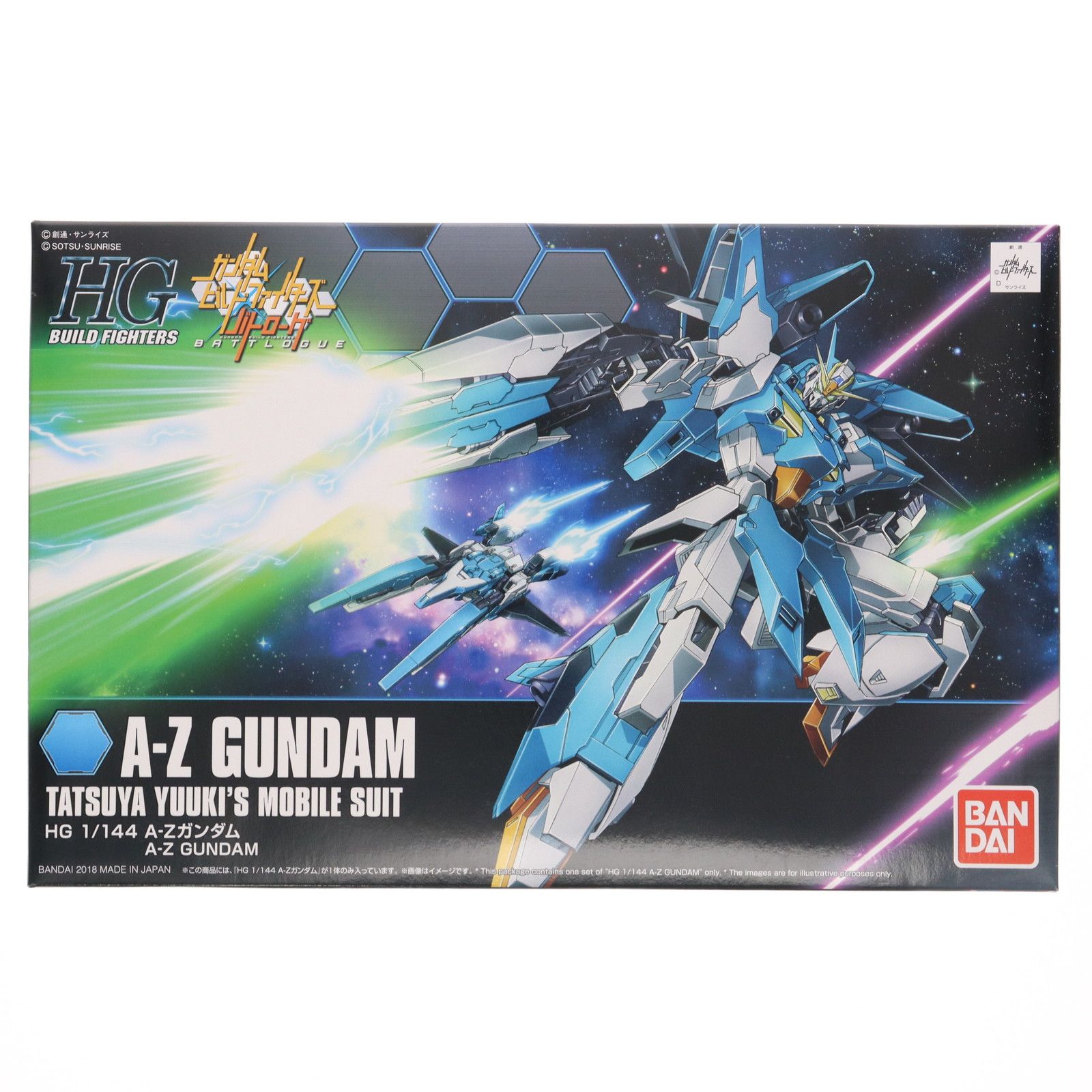 Amazon.co.jp限定 HGBF 1/144 A-Zガンダム ガンダムビルドファイターズ バトローグ プラモデル バンダイ