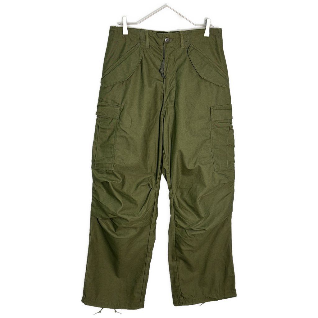70年代 米軍実物 U.S.ARMY M-65 フィールドパンツ ヴィンテージ ミリタリー(メンズ SMALL REGULAR)中古 古着 Y6705