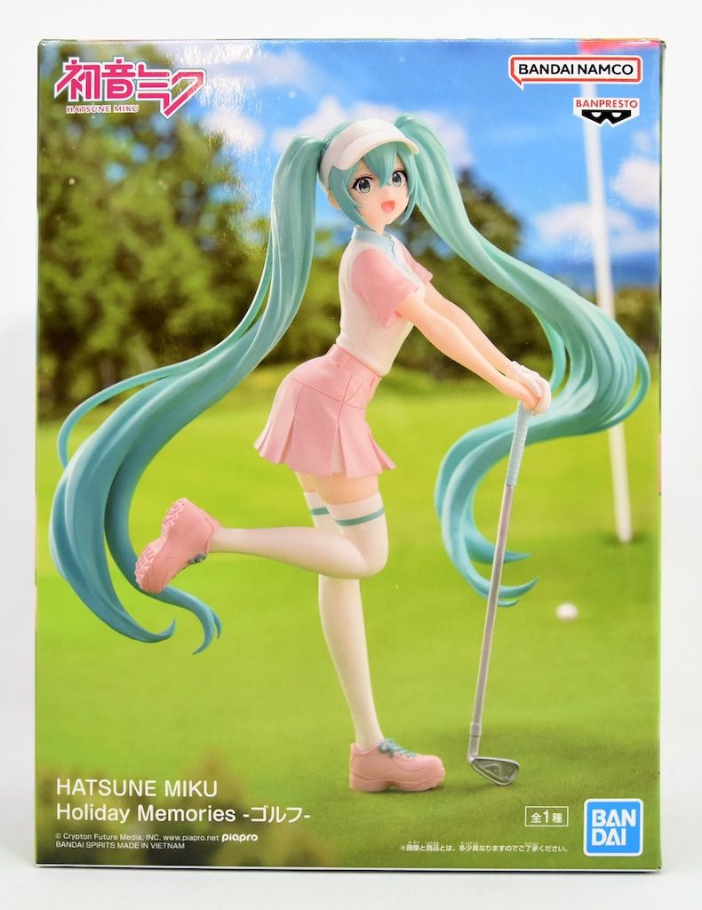 BANDAI SPIRITS HATSUNE MIKU HOLIDAY MEMORIES VOCALOID Hatsune Miku Golf