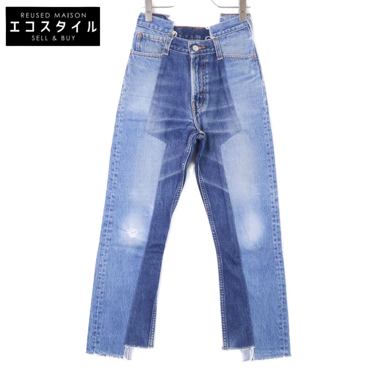 jonnlynx　ジョンリンクス　JL105-PT127 ダメージ加工 カットオフ デニムパンツ　25