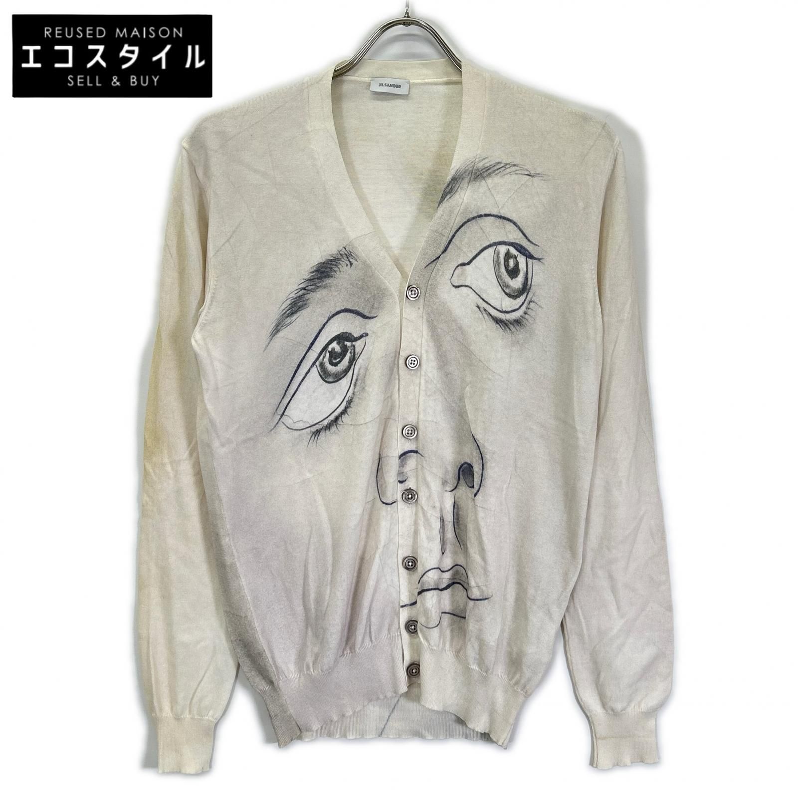 JILSANDER　ジルサンダー　ラフシモンズ期　10ss　MY240168 01 Foujita フジタ カーディガン　46