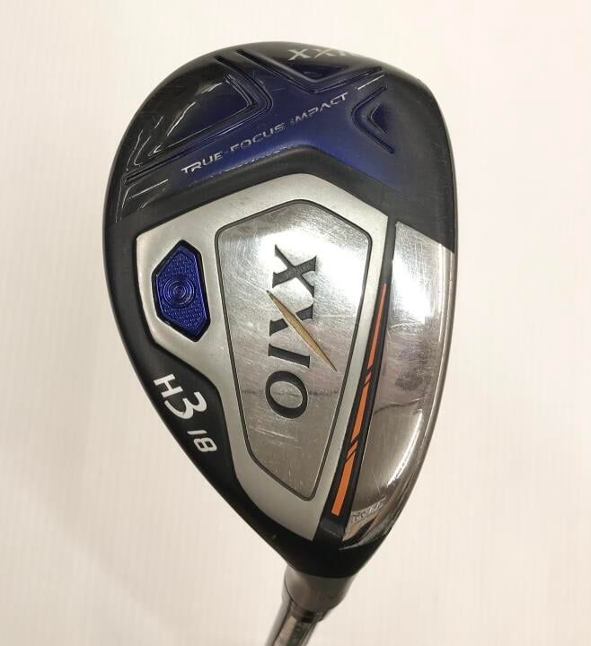 ダンロップ　XXIO 10 ネイビー　18度　MP1000 ネイビー　SRフレックス　ユーティリティ　中古【最短即日発送】