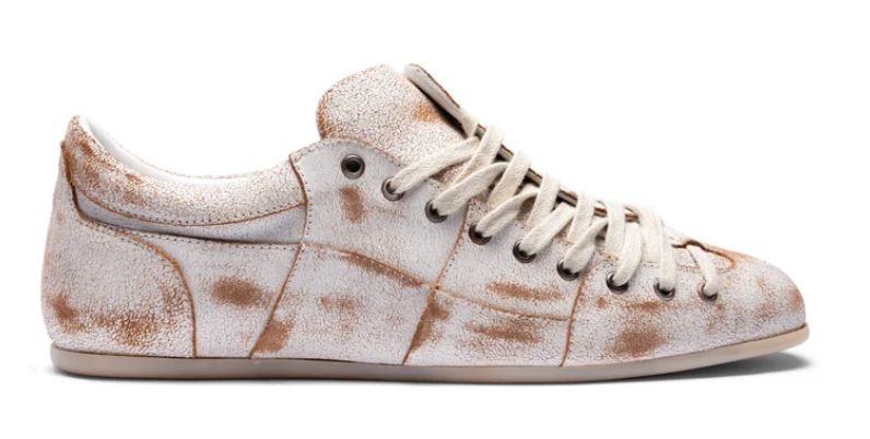(EU 45) ノーフェイス スタジオ FOOTBALL SNEAKER WHITE USED