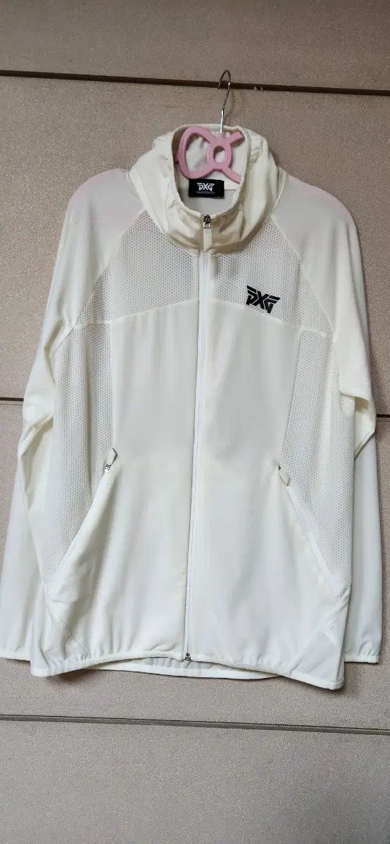 PXG ゴルフウェア ジップアップ 白