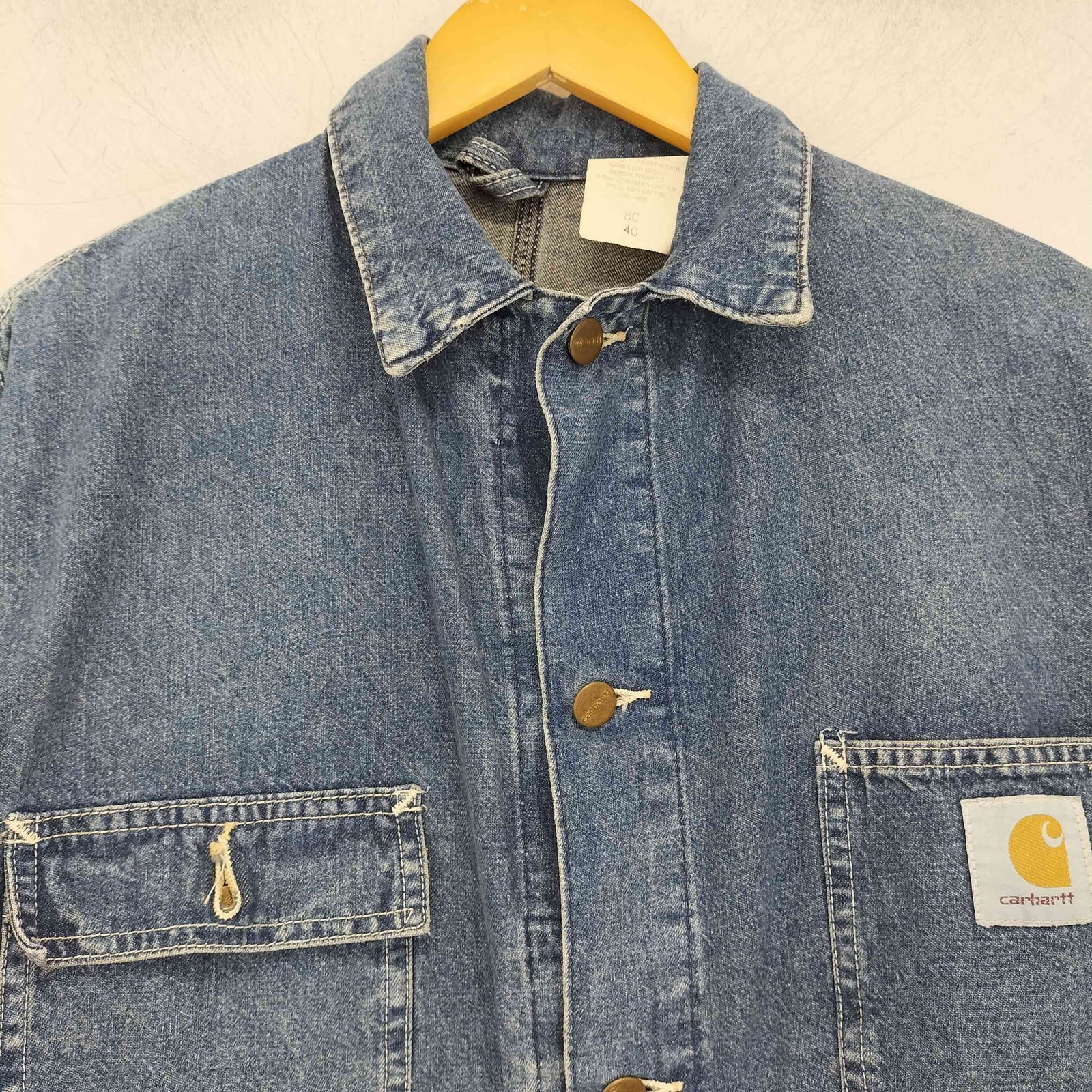 カーハート Carhartt 90S 98年製造 星タグ ブランケット無 Chore Coat