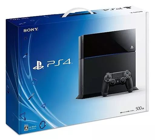 【中古】PS4ハード プレイステーション4本体 ジェットブラック(HDD 500GB/CUH-1000AB01)