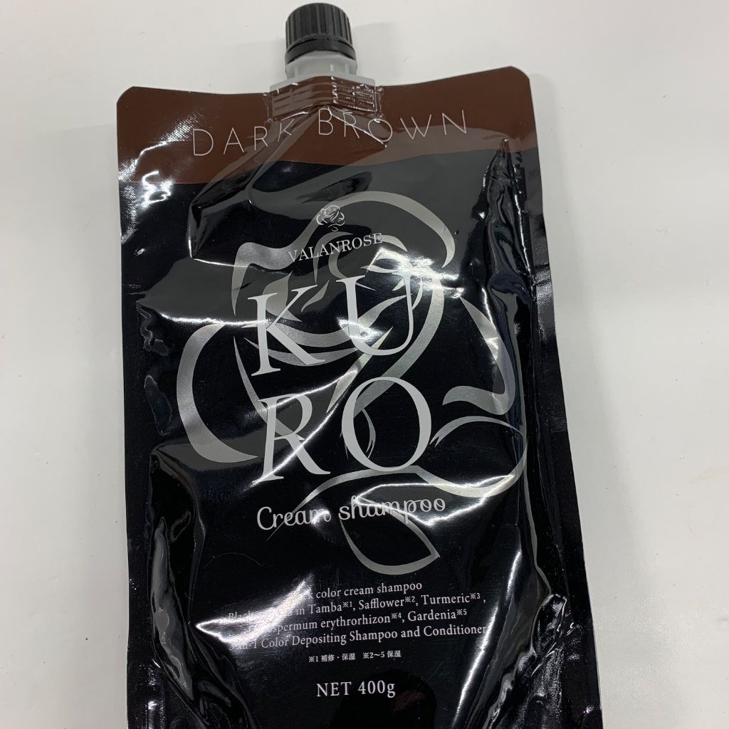A0963 K VALANROSE KURO VR クロクリームシャンプー ダークブラウン