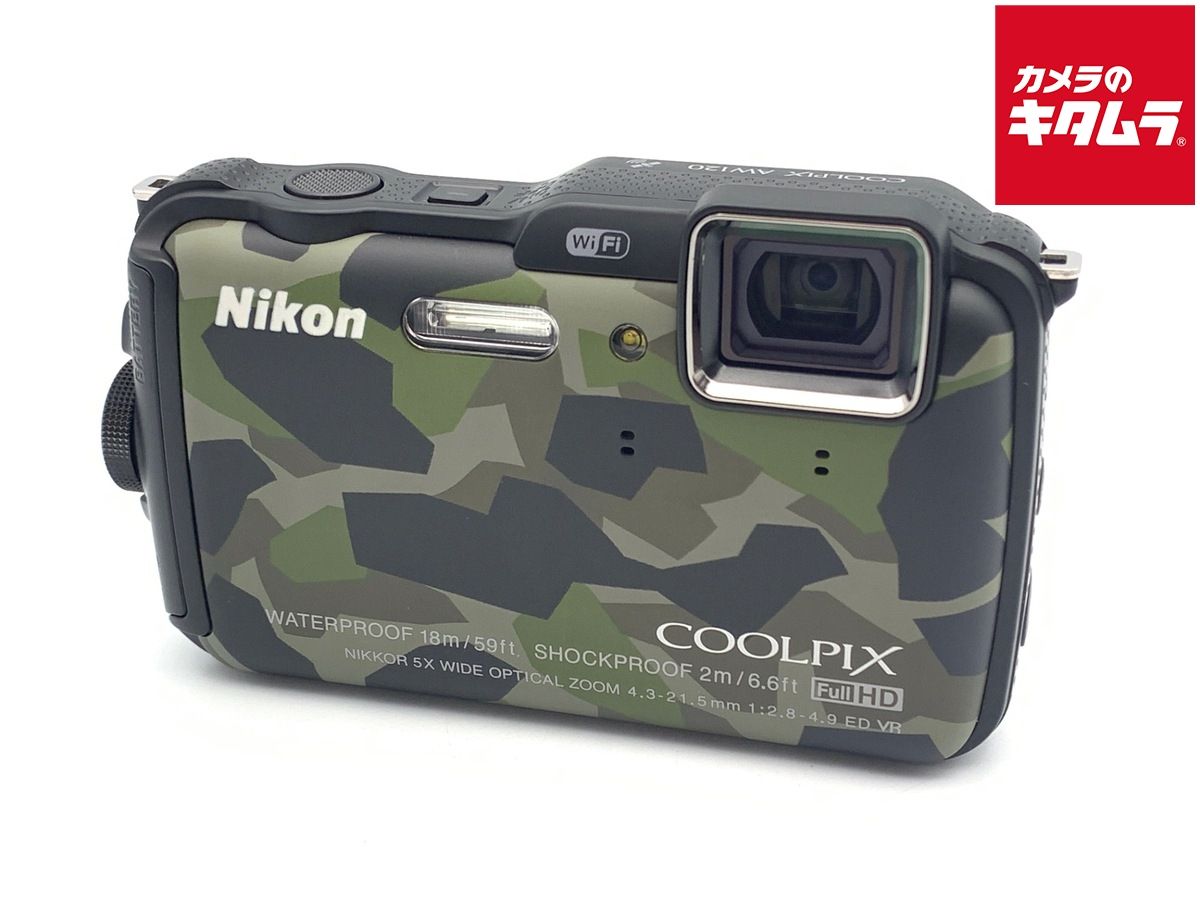 【中古】 【美品】 ニコン COOLPIX AW120 GR カムフラージュグリーン 31,031円