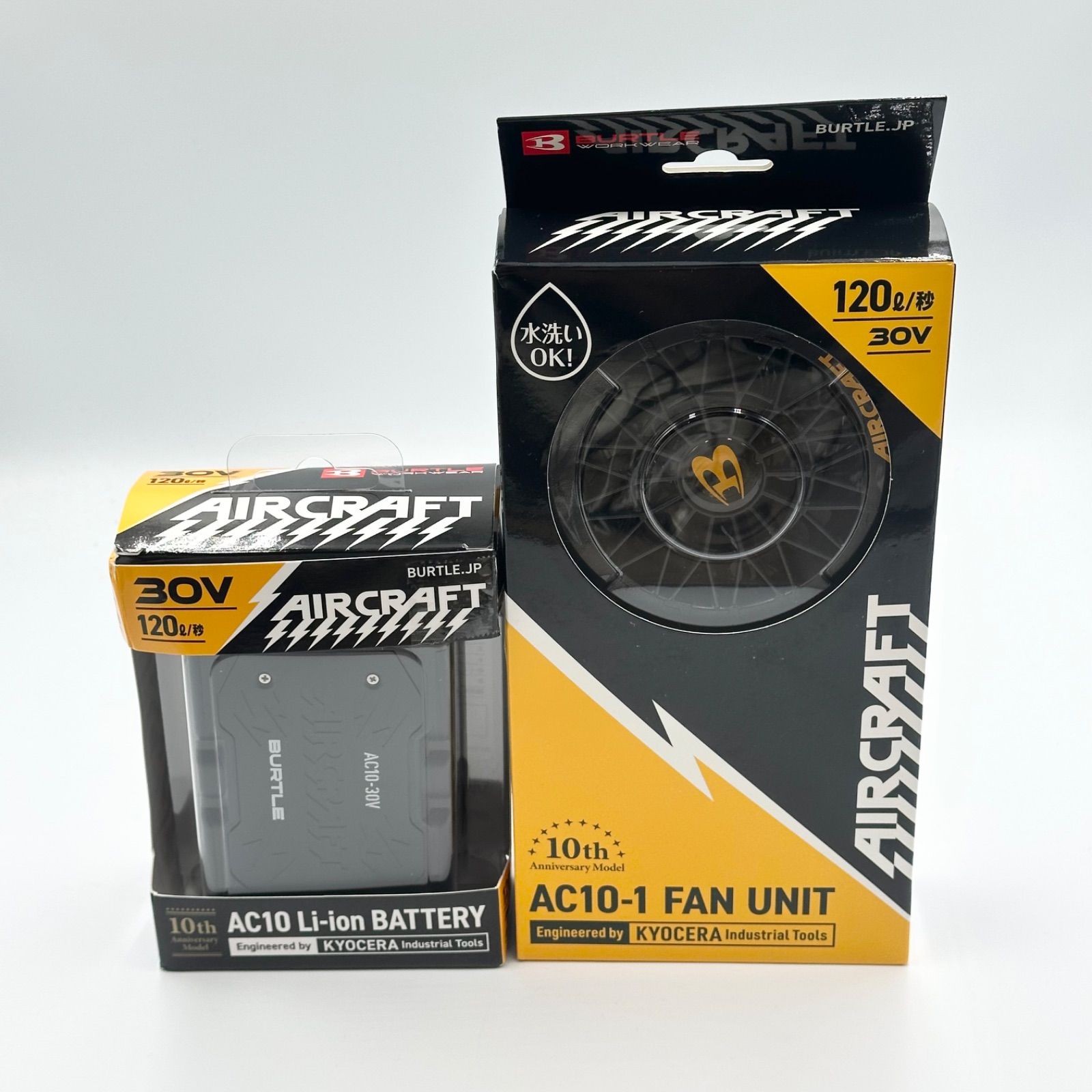 BURTLE AIRCRAFT AC10-1 ファンユニット バッテリー 【24時間以内発送･未使用品✨️】