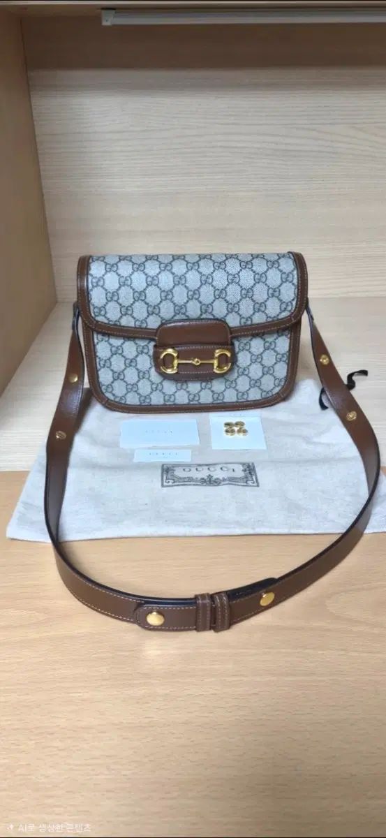 (未使用)グッチ ホースビット クロスバッグ/ショルダーバッグ Mサイズ ほぼ新品 正規品 (購入履歴あり) 205,785円