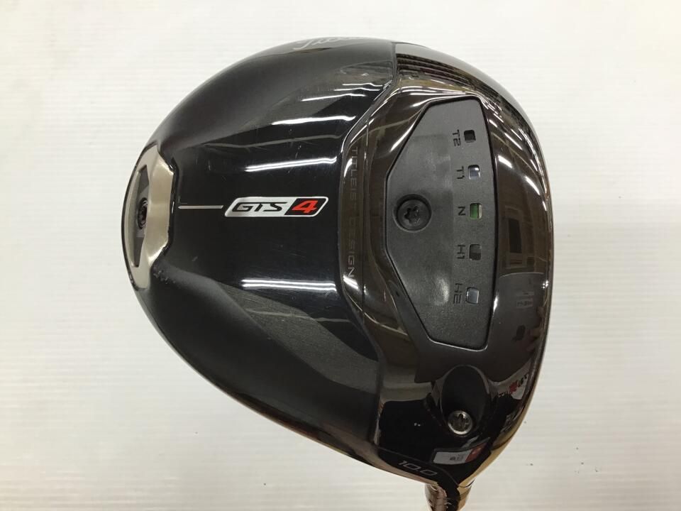 タイトリスト　GTS4　10度　ＬＩＮＱ Ｍ40Ｘ 5ロゴ横向き　Sフレックス　ドライバー　中古【最短即日発送】